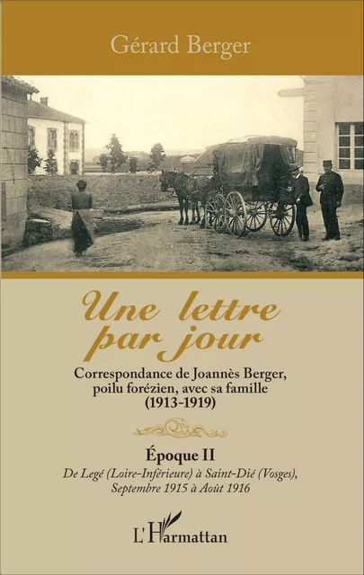 Une lettre par jour - Gérard Berger - Editions L'Harmattan