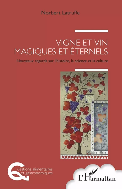 Vigne et vin magiques et éternels - Norbert Latruffe - Editions L'Harmattan