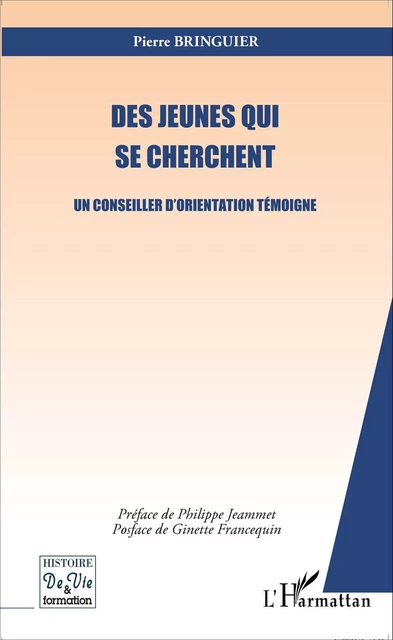 Des jeunes qui se cherchent - Pierre Bringuier - Editions L'Harmattan