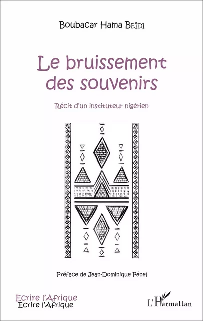 Le bruissement des souvenirs - Boubacar Hama Beïdi - Editions L'Harmattan