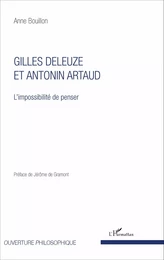 Gilles Deleuze et Antonin Artaud