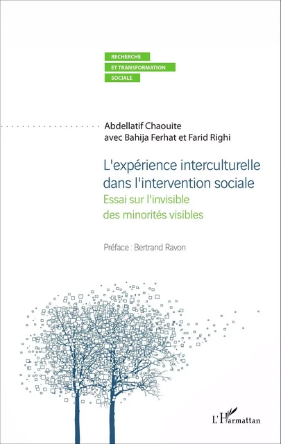 L'expérience interculturelle dans l'intervention sociale - Bahija Ferhat, Farid Righi, Abdellatif Chaouite - Editions L'Harmattan