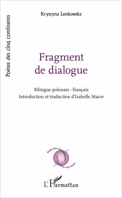 Fragment de dialogue -  - Editions L'Harmattan