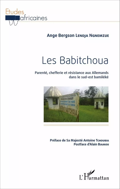 Les Babitchoua - Ange Bergson Lendja Ngnemzue - Editions L'Harmattan