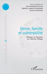 Genre, famille et vulnérabilité