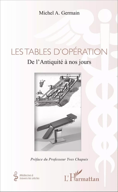 Les tables d'opération - Michel Germain - Editions L'Harmattan