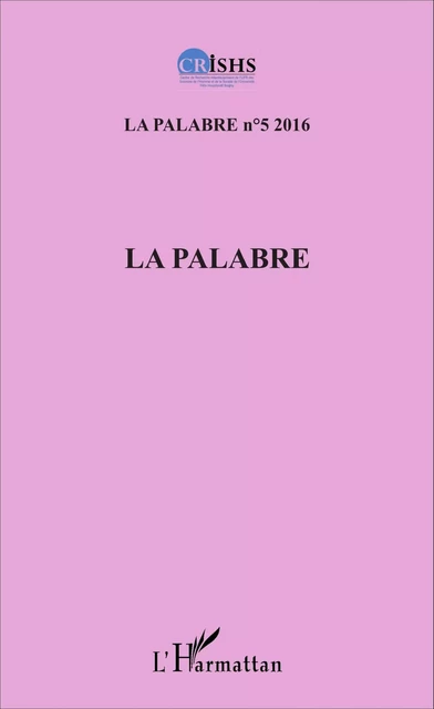 La Palabre - Jean Patrice Ake - Editions L'Harmattan