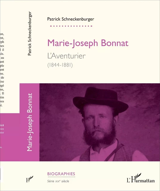 Marie-Joseph Bonnat - Patrick Schneckenburger - Editions L'Harmattan