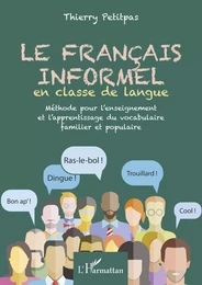 Français informel en classe de langue