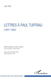 Lettres à Paul Tuffrau