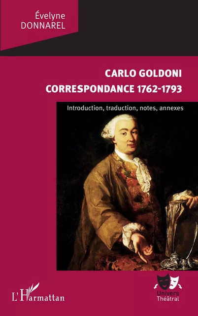 Carlo Goldoni - Evelyne Donnarel - Editions L'Harmattan