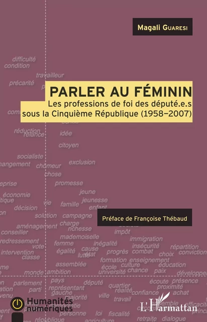 Parler au féminin - Magali Guaresi - Editions L'Harmattan