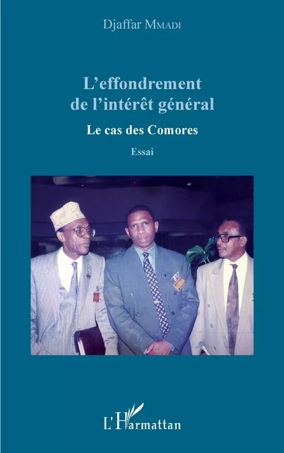 L'effondrement de l'intérêt général - Djaffar Mmadi - Editions L'Harmattan