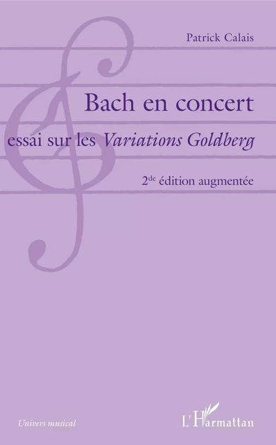 Bach en concert - Patrick Calais - Editions L'Harmattan