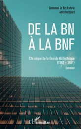 De la BN à la BNF