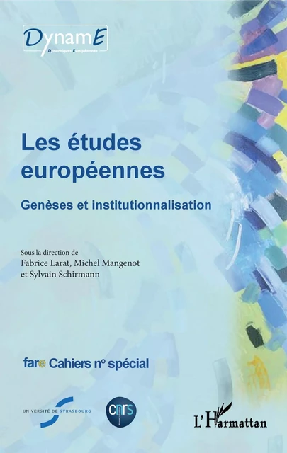 Les études européennes - Michel Mangenot, Sylvain Schirmann - Editions L'Harmattan