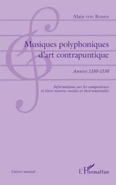 Musiques polyphoniques d'art contrapuntique