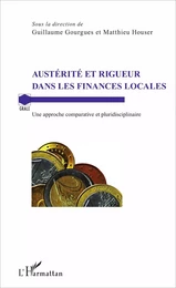 Austérité et rigueur dans les finances locales