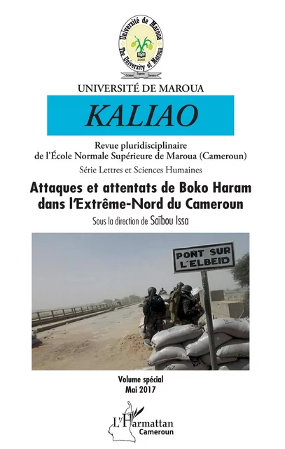 Attaques et attentats de Boko Haram dans l'Extrême-Nord du Cameroun - Saïbou Issa - Editions L'Harmattan