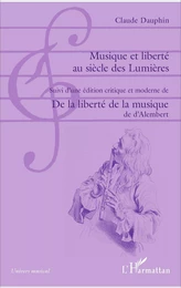 Musique et liberté au siècle des Lumières