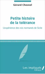 Petite histoire de la tolérance