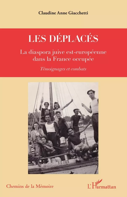 Les déplacés - Claudine Anne Giacchetti - Editions L'Harmattan