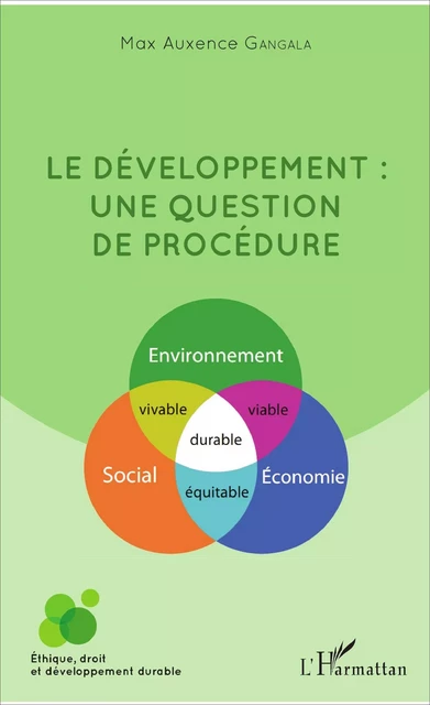 Le développement : une question de procédure - Max Auxence Gangala - Editions L'Harmattan