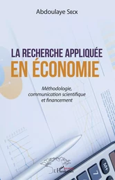 La recherche appliquée en économie