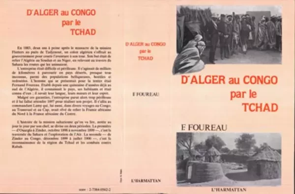 D'Alger au Congo par le Tchad -  - Editions L'Harmattan