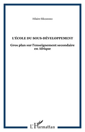 L'école du sous-développement