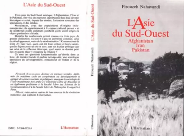 L'Asie du sud-ouest - Firouzeh Nahavandi - Editions L'Harmattan