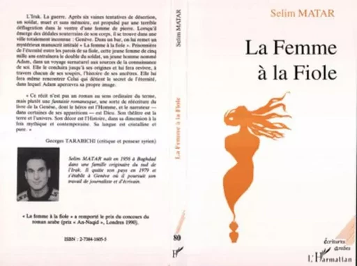 La femme à la fiole - Selim Matar - Editions L'Harmattan