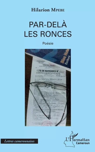 Par-delà les ronces - Hilarion Mpebe - Editions L'Harmattan