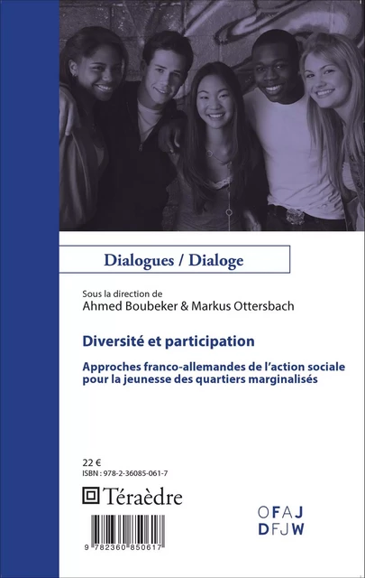 Diversité et participation - Ahmed Boubeker, Markus Ottersbach - Téraèdre