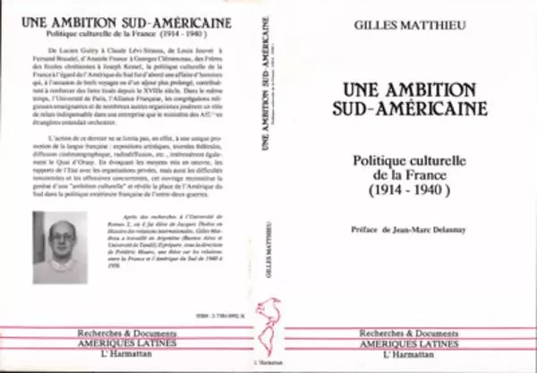 Une ambition sud-américaine - Gilles Matthieu, Eugenio Aguirre - Editions L'Harmattan