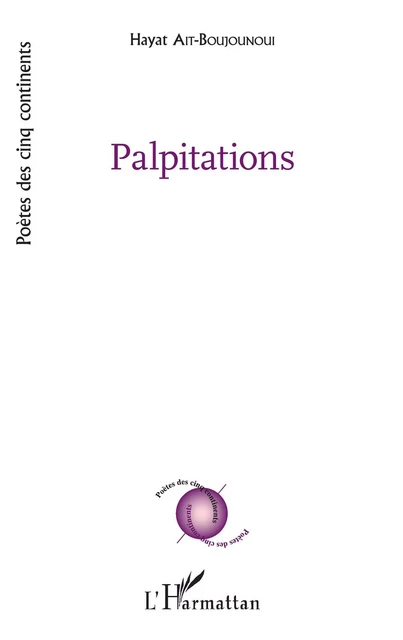 Palpitations - Hayat Ait-Boujounoui - Editions L'Harmattan