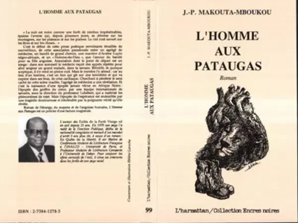 L'homme aux pataugas - Jean-Pierre Makouta-Mboukou - Editions L'Harmattan