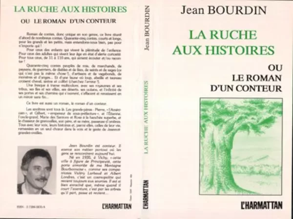 La ruche aux histoires ou le roman d'un conteur - Jean Bourdin - Editions L'Harmattan