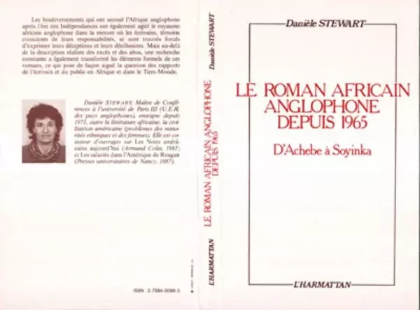 Le roman africain anglophone depuis 1965 - Dugald Stewart - Editions L'Harmattan