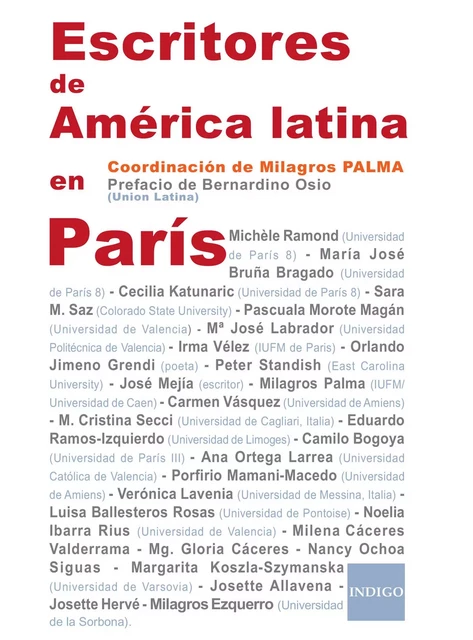 Escritores de América latina en París -  - Indigo - Côté femmes