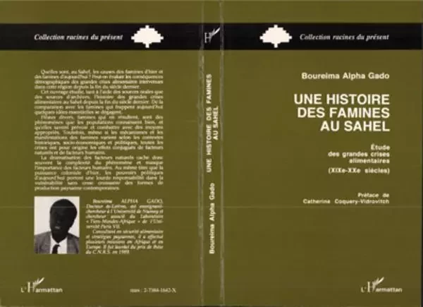 Une histoire des famines au Sahel - Boureima Alpha Gado - Editions L'Harmattan