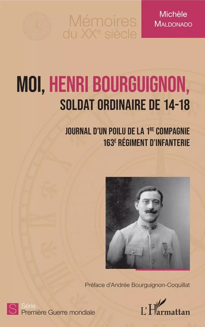 Moi, Henri Bourguignon - Michèle Maldonado - Editions L'Harmattan