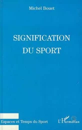 Signification du sport