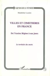 Villes et cimetières en France