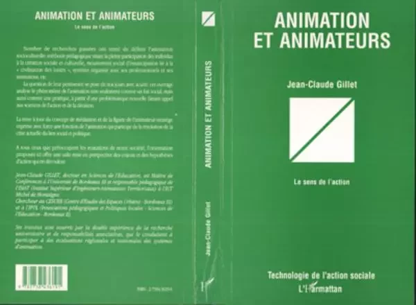 ANIMATION ET ANIMATEURS - Jean-Claude Gillet (coord.) - Editions L'Harmattan