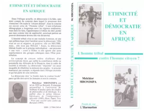 Ethnicité et démocratie en Afrique - Melchior Mbonimpa - Editions L'Harmattan