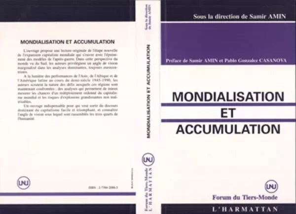 Mondialisation et accumulation - Samir Amin - Editions L'Harmattan