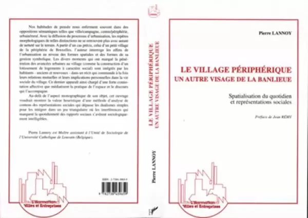 Le village périphérique, un autre visage de la banlieue - Pierre Lannoy - Editions L'Harmattan