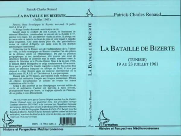 La bataille de Bizerte (Tunisie) - Patrick-Charles Renaud - Editions L'Harmattan