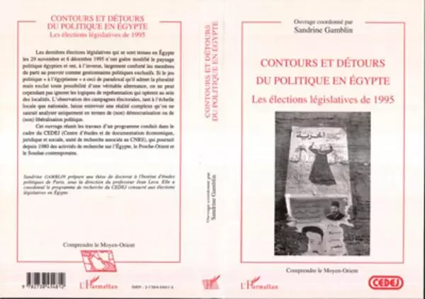 Contours et détours du politique en Egypte - Sandrine Gamblin - Editions L'Harmattan